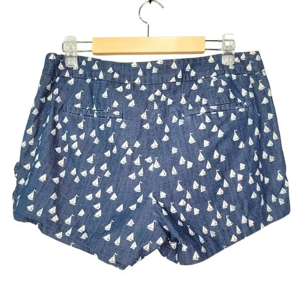 J Crew Navy Blue Sailboat Shorts - Picture 5 of 8